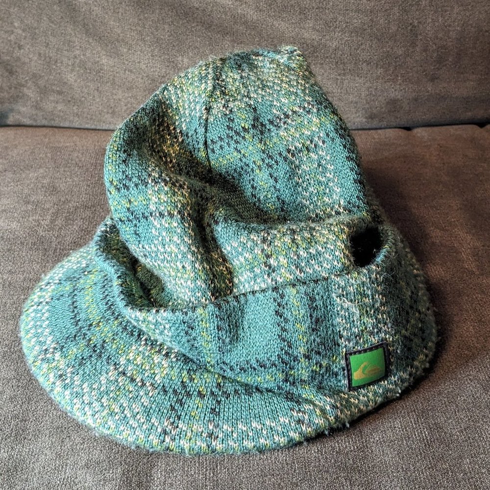 Quiksilver Plaid Rimmed Beanie